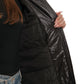 Genuine Fox Fur Trim Mid Length Coat