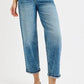 RISEN Full Size High Rise Crop Boyfriend Jeans Plus Size - Farnelli