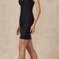 Juliet 869 Corset-Back Bodycon Homecoming Party Dress