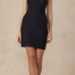 Juliet 869 Corset-Back Bodycon Homecoming Party Dress