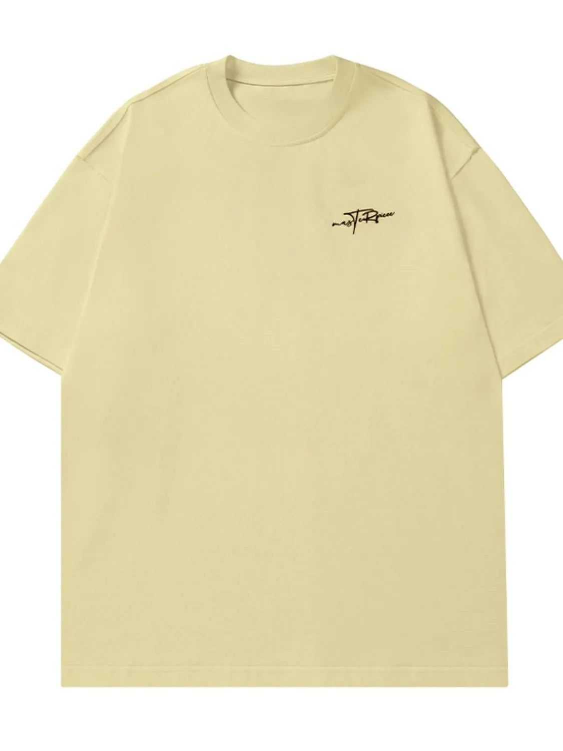 Men's Plus Size Round Neck Half Sleeve T-Shirt - Farnelli