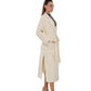 Estelle Classic Cashmere Wool Blend Overcoat in Ivory