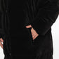 Transformer 2 in 1 Velour Down Coat/Vest