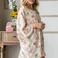 Heimish Full Size Multi Color Floral Open Cardigan Plus Size - Farnelli