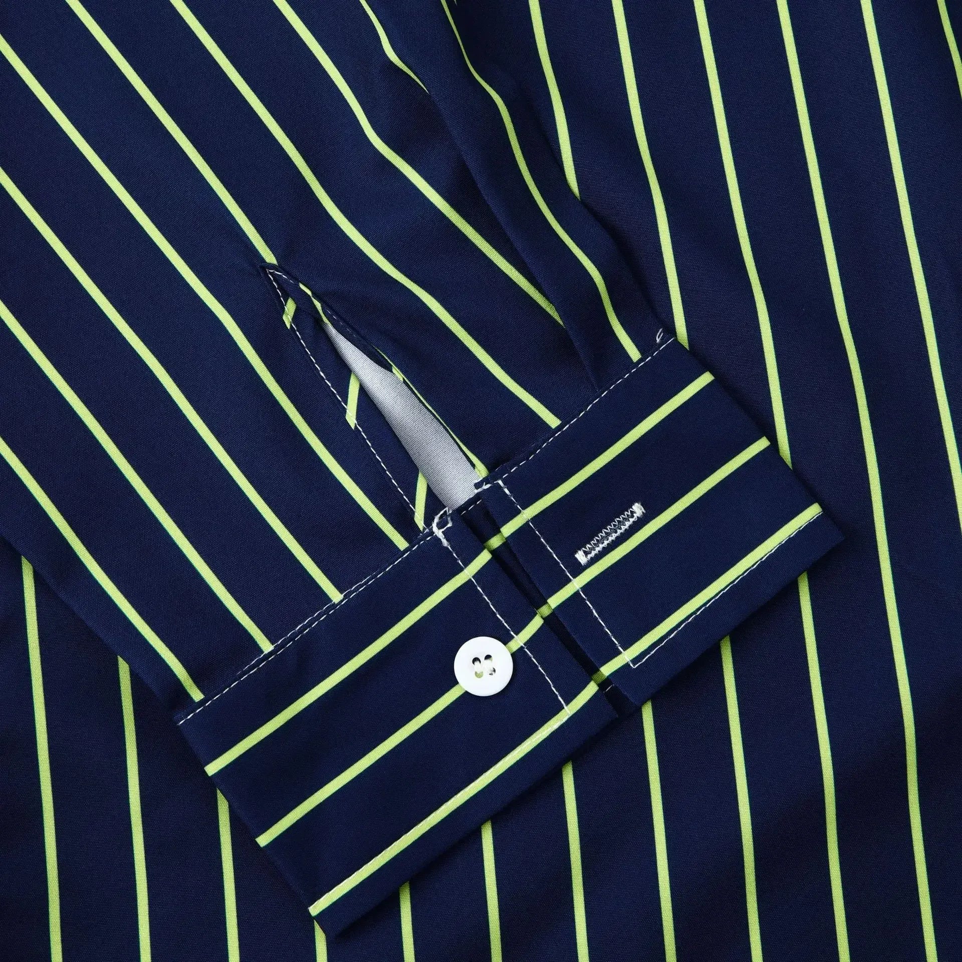 Men's Striped Button-Down Shirt - Farnelli
