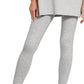 Zenana Cotton Round Neck Top & Legging Set - Farnelli