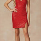 Juliet 873 Tight Sequin Cocktail Party Dress Skirt Slit
