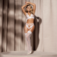 Mapale Grace Sheer Lace 3 Piece Lingerie Set-4