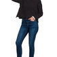 Zenana Contrast Trim Cropped Sweater - Farnelli