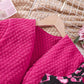 Children's Printed Dress and Cardigan Set - Farnelli