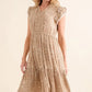 And The Why Boho Printed Tiered Maxi Dress - Farnelli