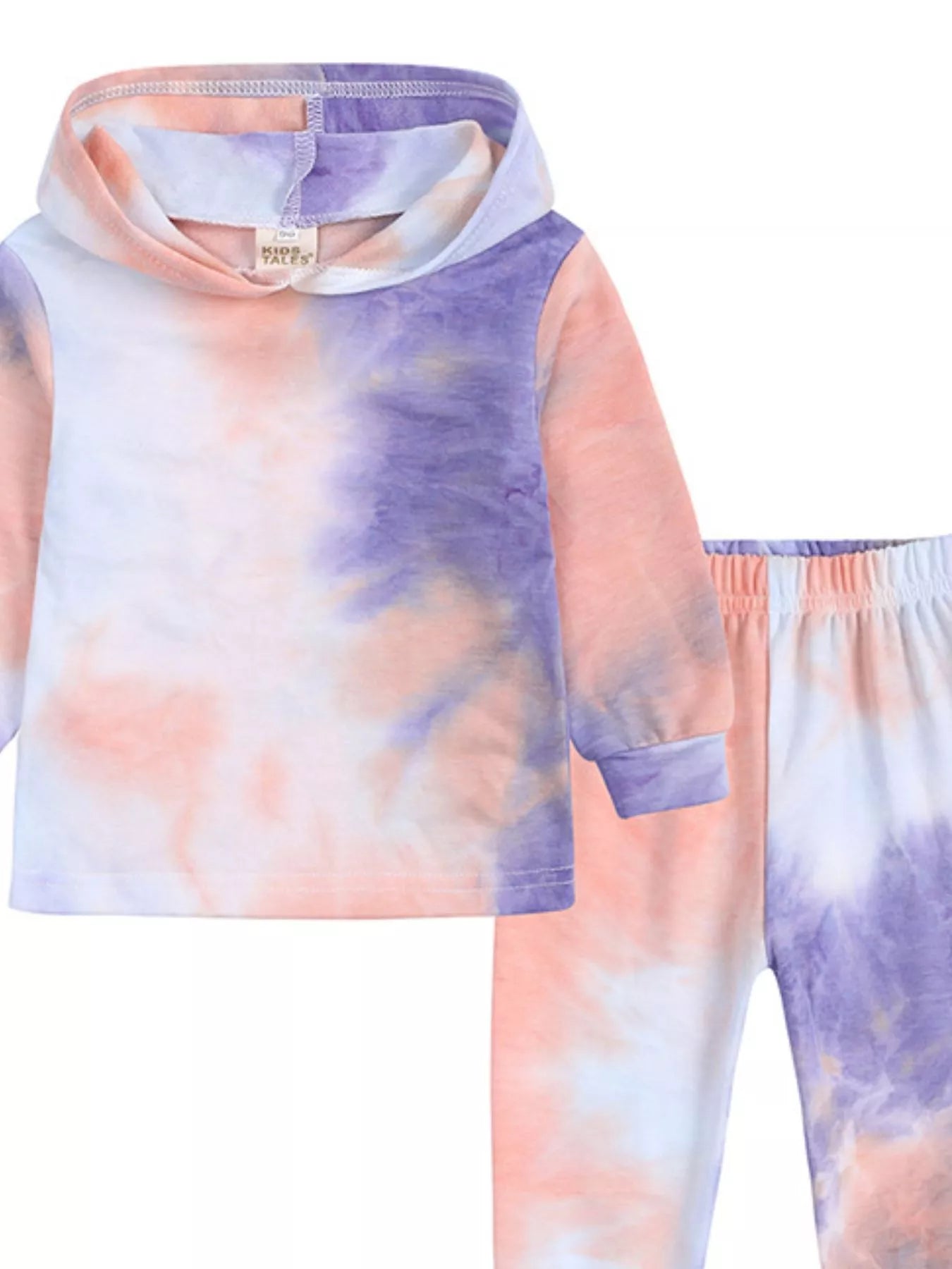 Children's Tie-Dye Hoodie and Pants Set - Farnelli