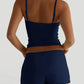 V-Neck Cami and Shorts Set - Farnelli