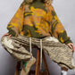 POL Mock Neck Abstract Colorblock Pattern Sweater - Farnelli
