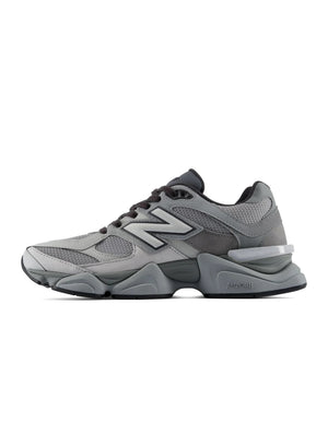 New Balance Men's 9060 Lifestyle Shoes in grey, stylish men's footwear with modern design, featuring a comfortable fit and trendy look.