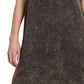 Zenana Tencel Mineral Washed Collared Shirts Dress - Farnelli