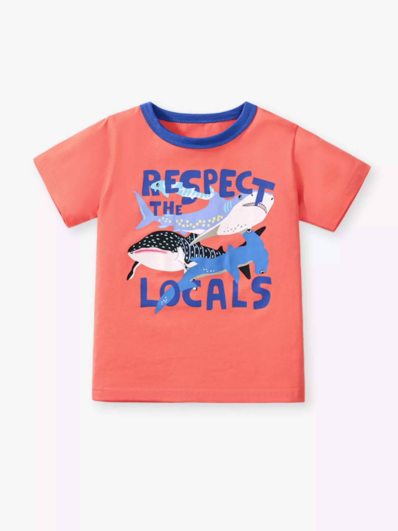 Children's Graphic Crew Neck T-Shirt - Farnelli