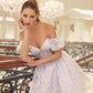 Juliet 891 dress Short Off Shoulder Puff Sleeve Corset Bodice A-Line Dress