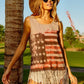 BiBi American Flag Print Knit Sleeveless Top - Farnelli