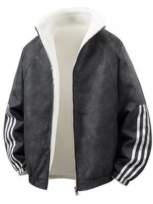 Men's Fleece Lined Zip Up Jacket - Farnelli