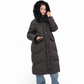 Genuine Fur Trim Down Fill Coat