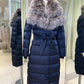 Kaimana Genuine Fox Fur Trim Premium Down Coat