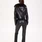 Genuine Polar Fox Real Leather Transformer Jacket
