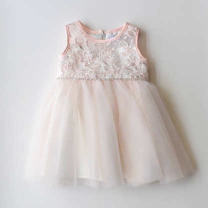 Illusion Lace Baby Formal Dress-5