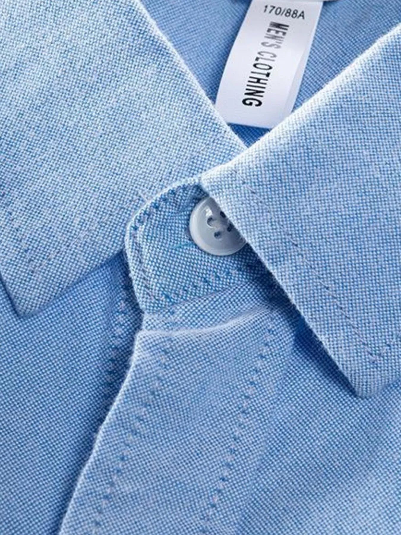 Men's Plus Size Button Up Long Sleeve Shirt - Farnelli