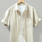 Men's Plus Size Button Up Long Sleeve Shirt - Farnelli