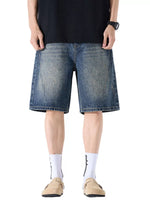 Men's Loose Fit Denim Shorts - Farnelli