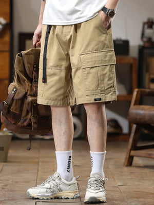 Men's Plus Size Casual Cargo Shorts - Farnelli