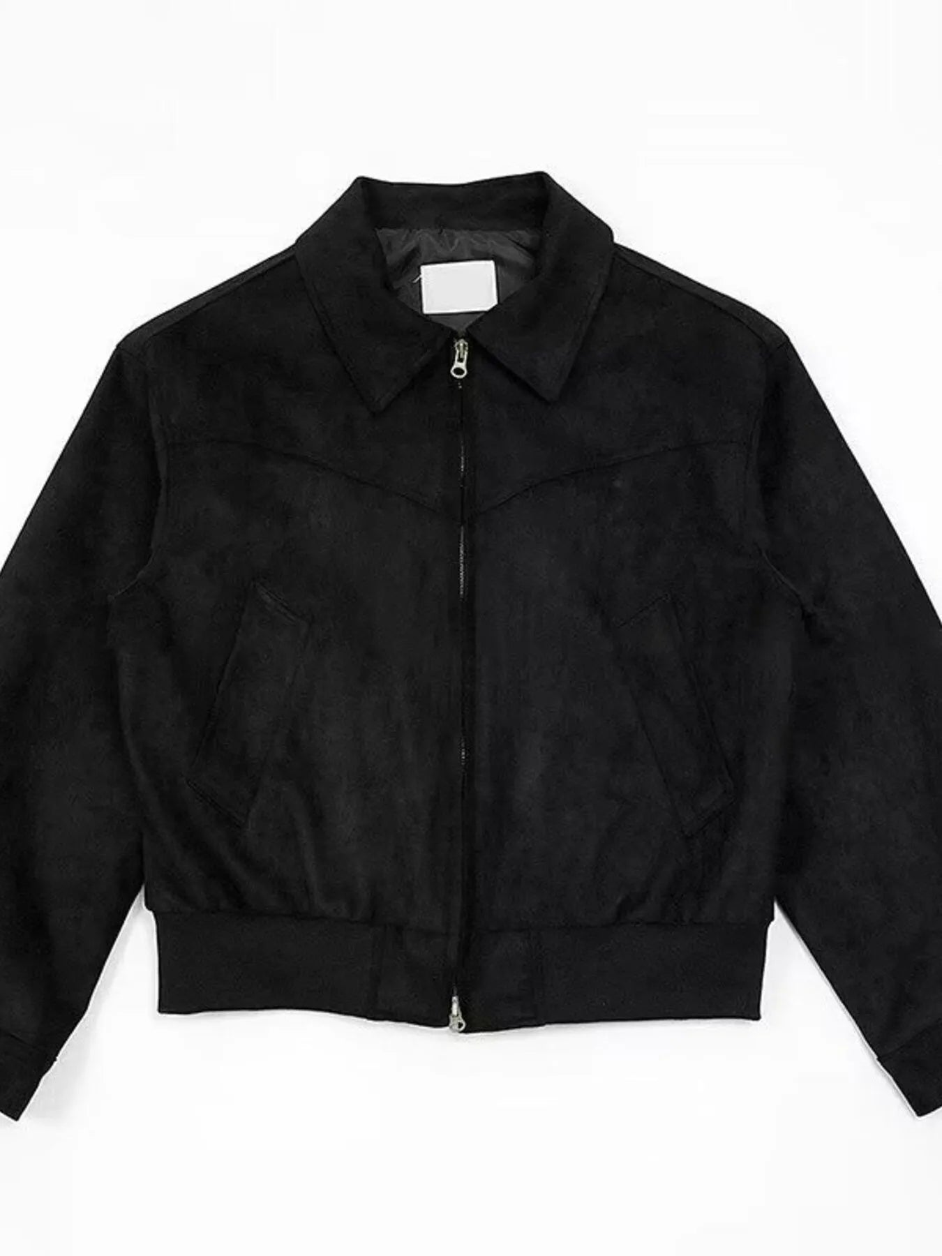 Men's Plus Size Zip Up Long Sleeve Jacket - Farnelli