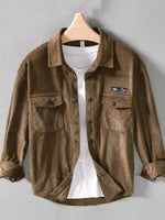 Men's Button Up Long Sleeve Shirt - Farnelli