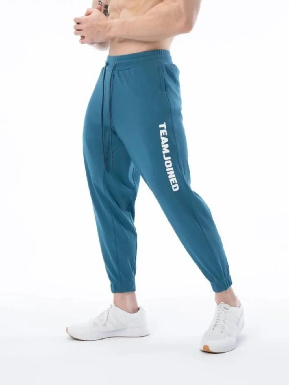 Men's Plus Size Drawstring Active Joggers - Farnelli