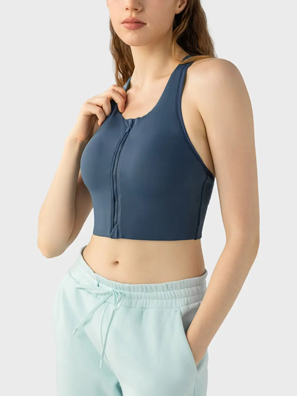 Millennia Wide Strap Sport Bra - Farnelli