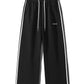 Men's Plus Size Casual Striped Wide Leg Sweatpants - Farnelli