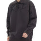 Men's Plus Size Letter Print Polo Collar Sweatshirt - Farnelli