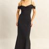 HYFVE Flattering Fit Cami Maxi Dress - BLACK