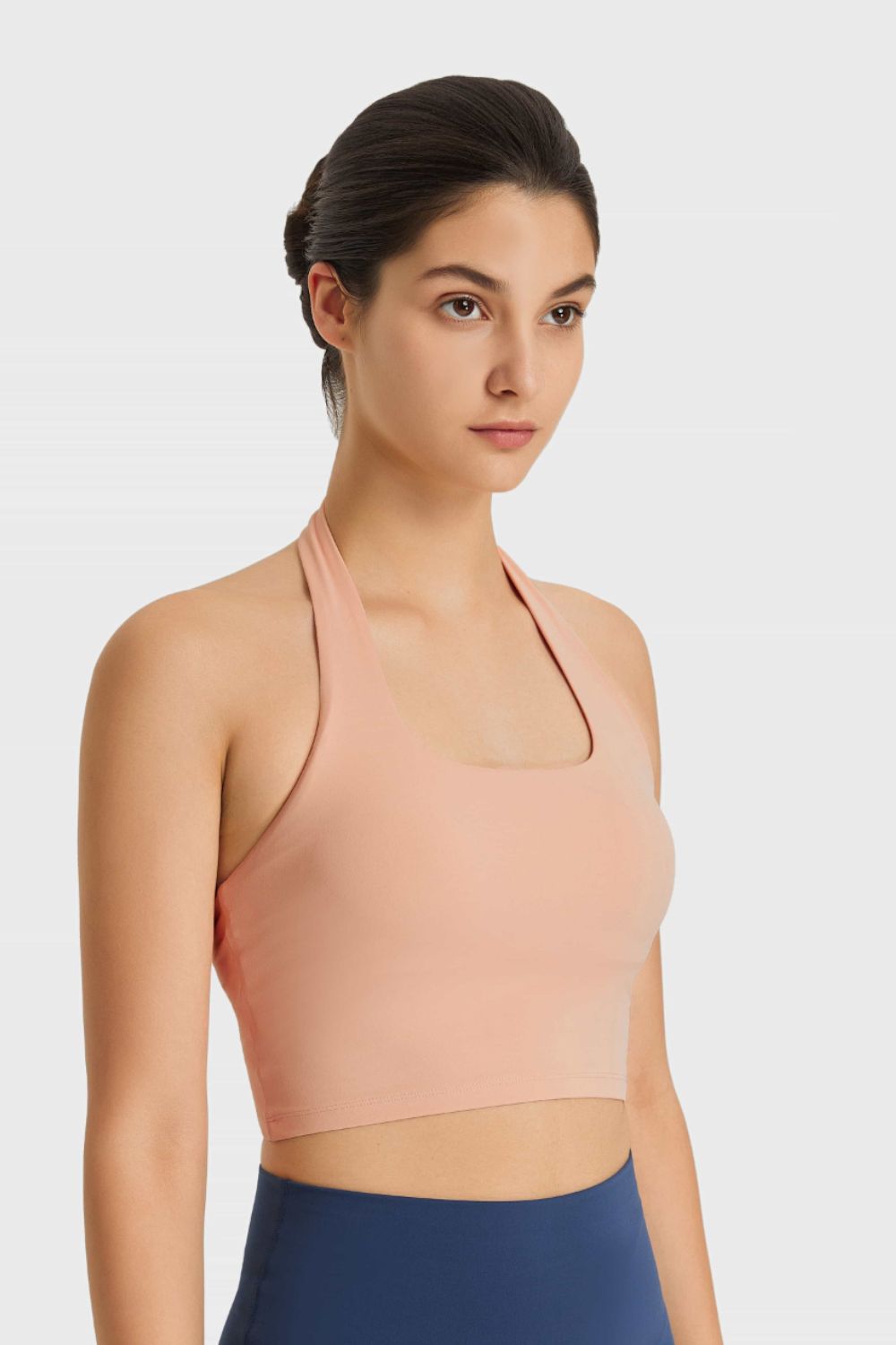 Millennia Breathable Halter Neck Sports Bra - Farnelli