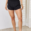 Zenana Full Size High Waist Tummy Control Shorts - Black