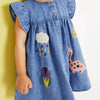 Children's Denim A-Line Dress - Medium