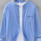 Men's Plus Size Casual Button Up Long Sleeve Shirt - Farnelli