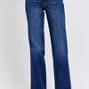 Judy Blue Full Size Tummy Control Straight Jeans Plus Size - Dark