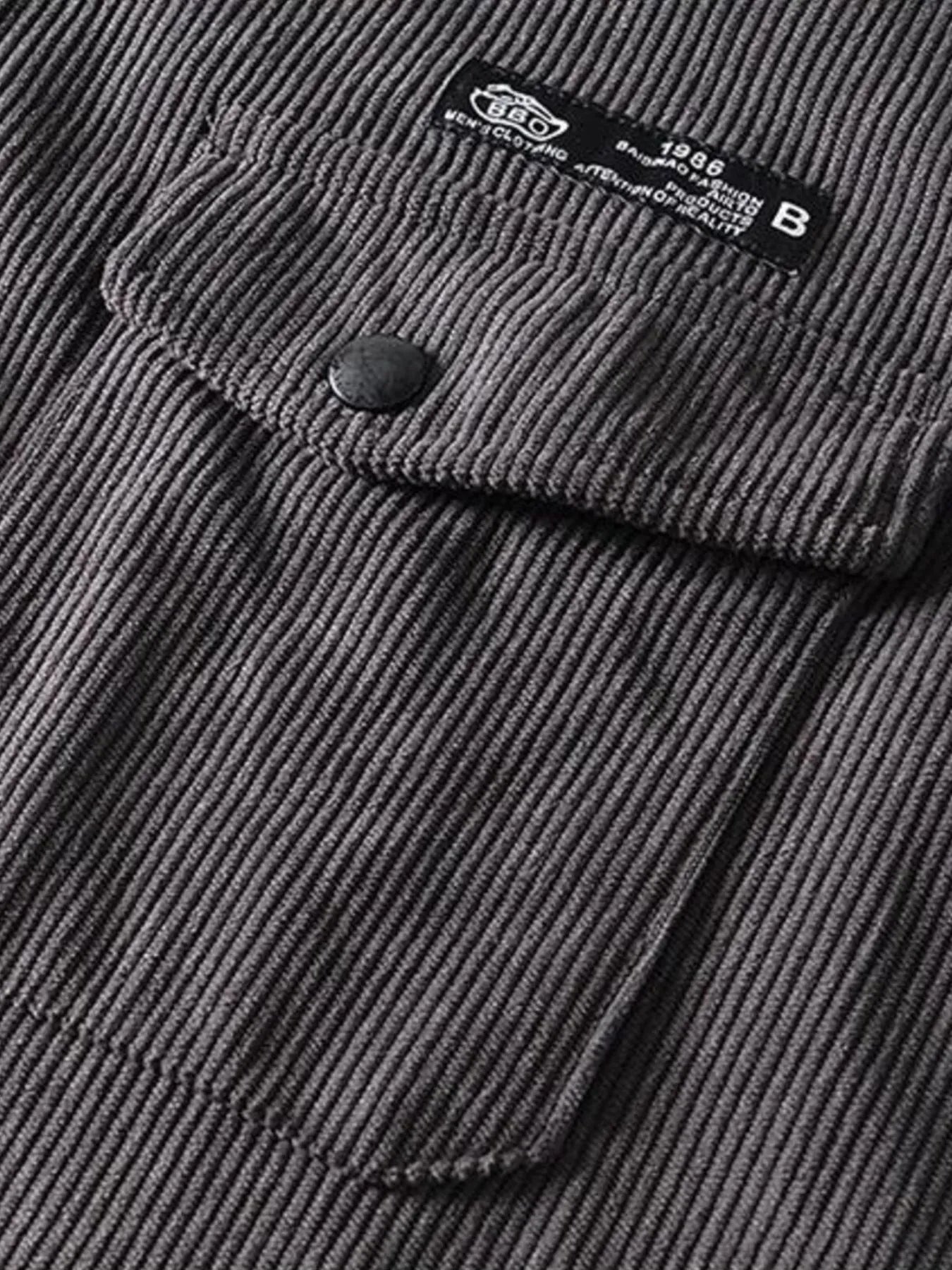 Men's Button Up Long Sleeve Shirt - Farnelli