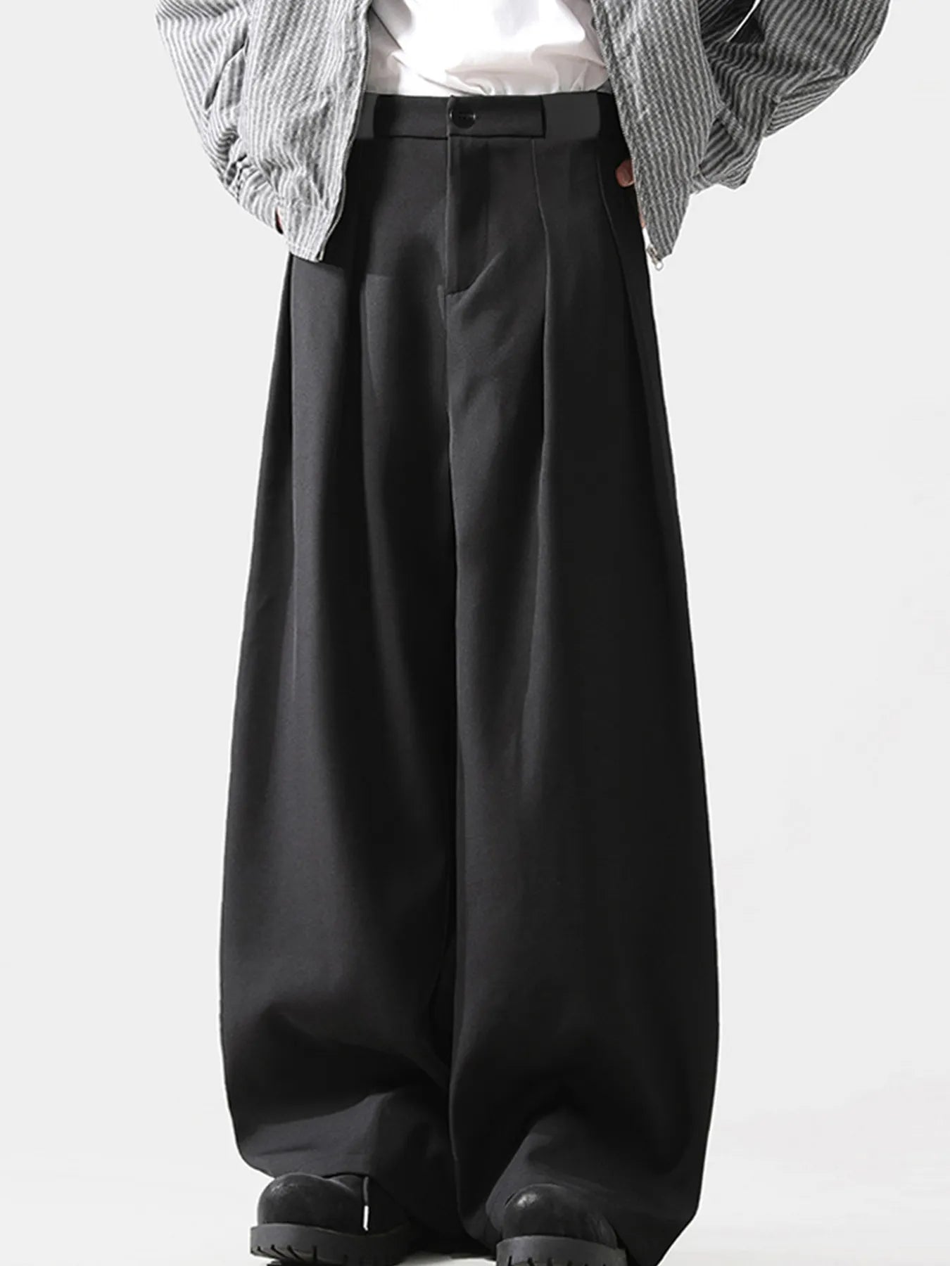 Men's Wide Leg Relaxed Fit Pants - Farnelli