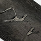 Men's Distressed Washed Straight Jeans - Farnelli