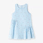 Children's Gingham Ruffle Sleeveless Dress - Farnelli