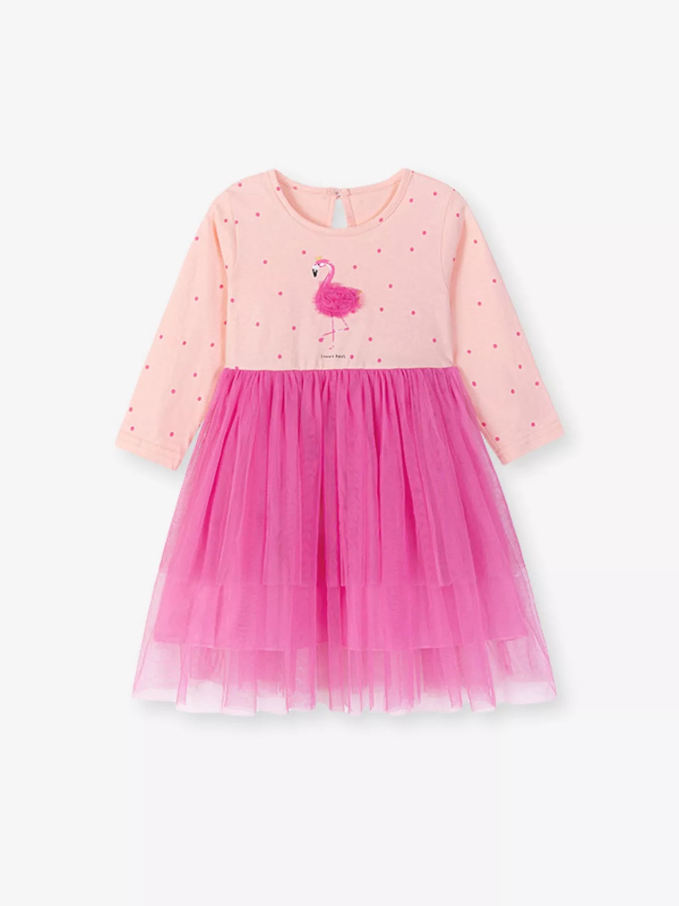 Children's Flamingo Tulle Dress - Farnelli