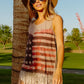 BiBi American Flag Print Knit Sleeveless Top - Farnelli